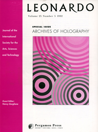 Archives of Holography Edited By Nncy Gorglione